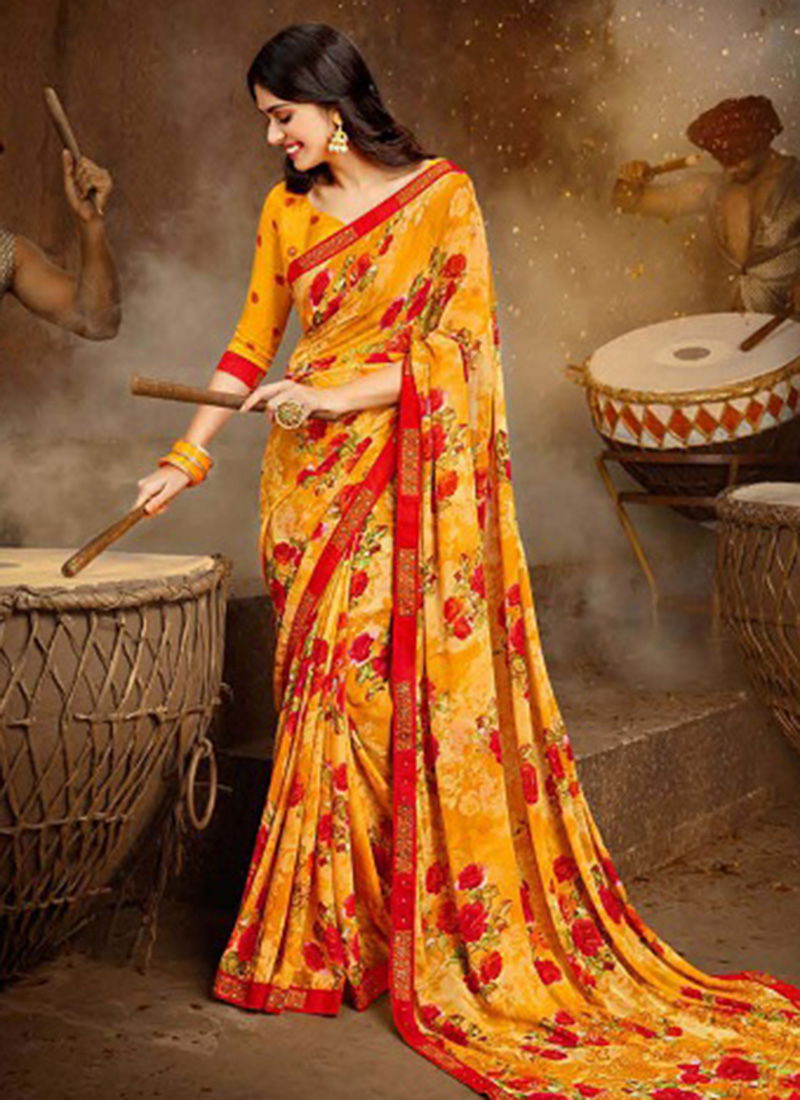 Chhaya Weightless Fancy Printed Designer Casual Sarees Collection 64881-64892